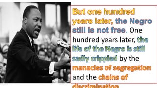 . One
hundred years later,
by the
and the
 