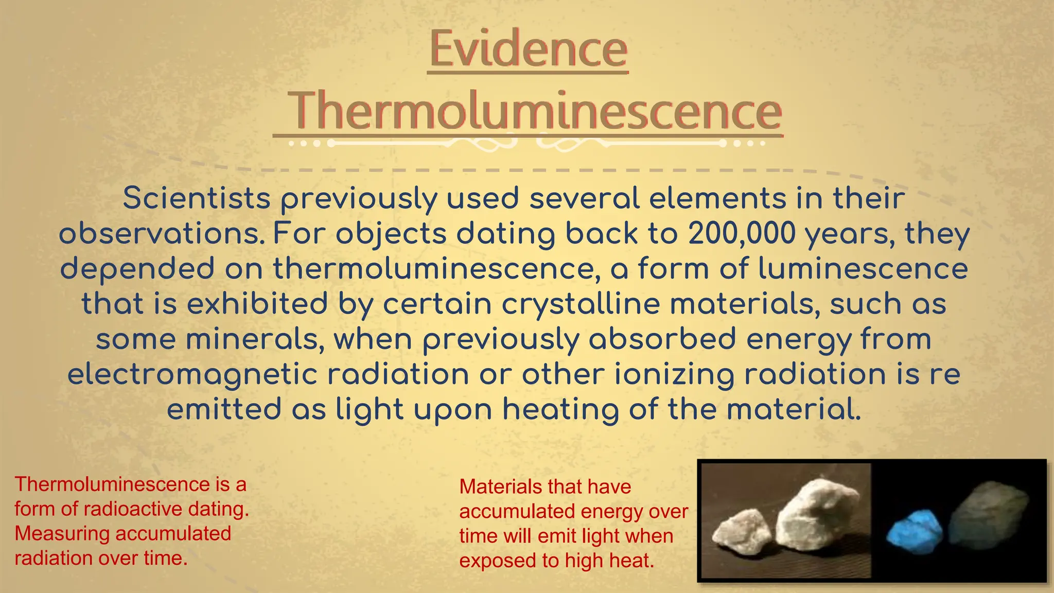 Luminescence Dating Rocks Grade 9 Lesson 1.pptx