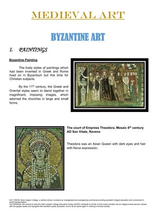 INTRODUCING THE WESTERN AND CLASSICAL ART TRADITIONS Grade 9 LLM 2 ...