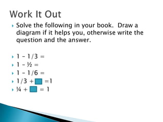 Grade 9 Maths - Fractions 1 | PPTX