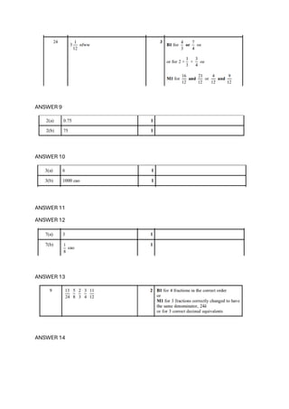 Comprehensive Grade 9 Maths May Exam Preparation with Answers | PDF