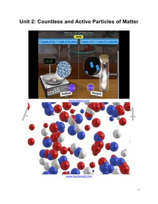 DRAFT
April 29, 2014
1
Unit 2: Countless and Active Particles of Matter
www.ubqool.com
www.mychemset.com
 