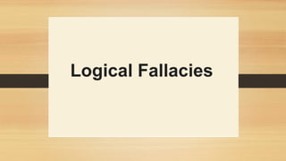 Grade 9 ppt Fallacy.pptxPOWERPOINT PRESENTATION | PPTX