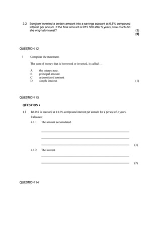 GRADE 9 SIMPLE AND COMPOUND INTEREST QUESTIONS.pdf
