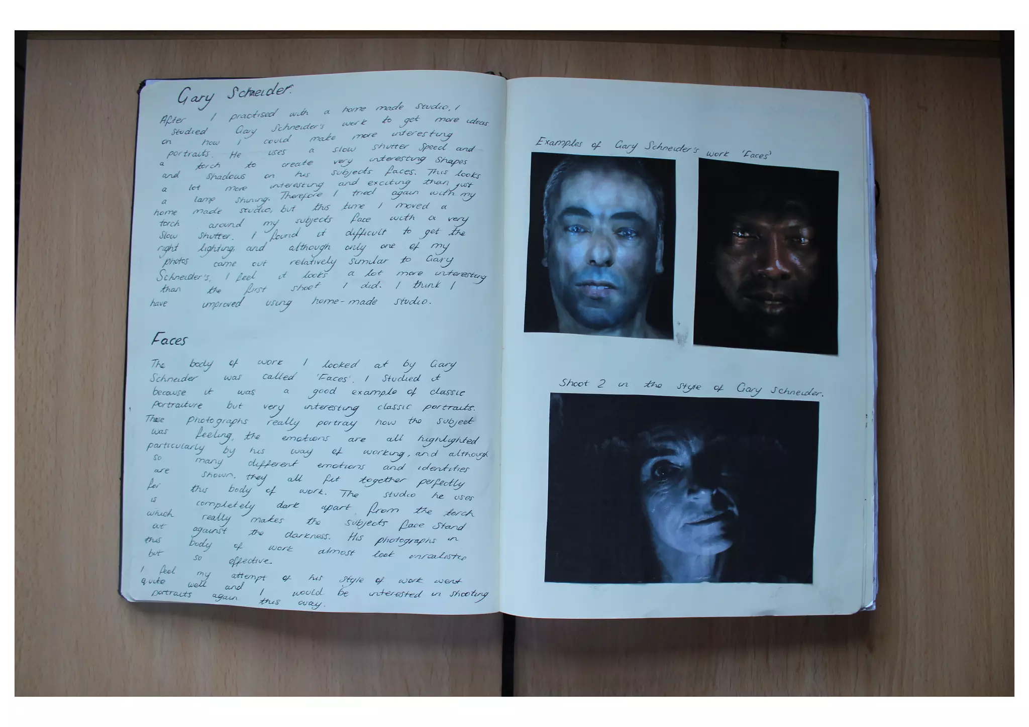 AS Photography Art1 Sketchbook Grade B - Amy Brown