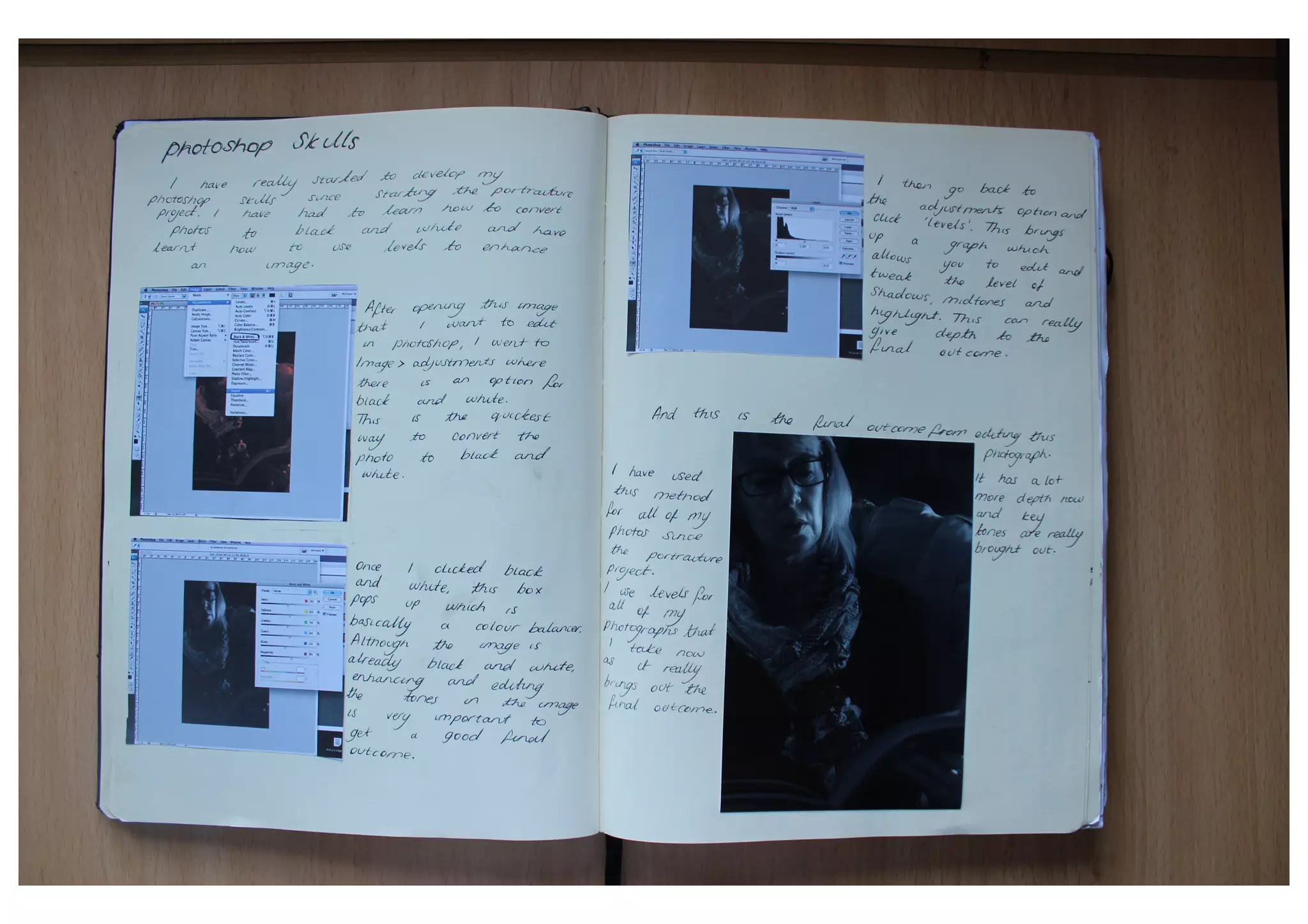 AS Photography Art1 Sketchbook Grade B - Amy Brown