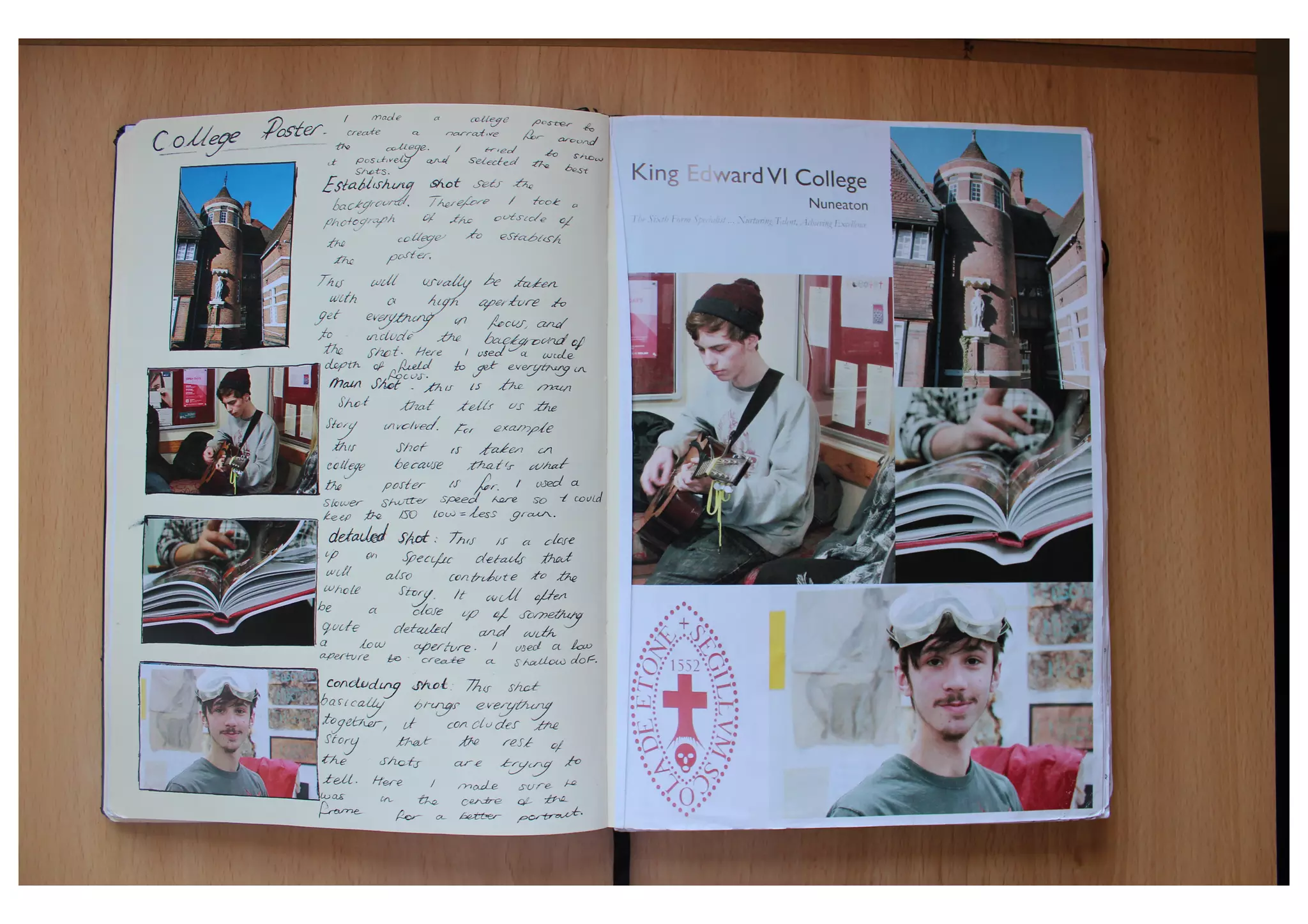 AS Photography Art1 Sketchbook Grade B - Amy Brown