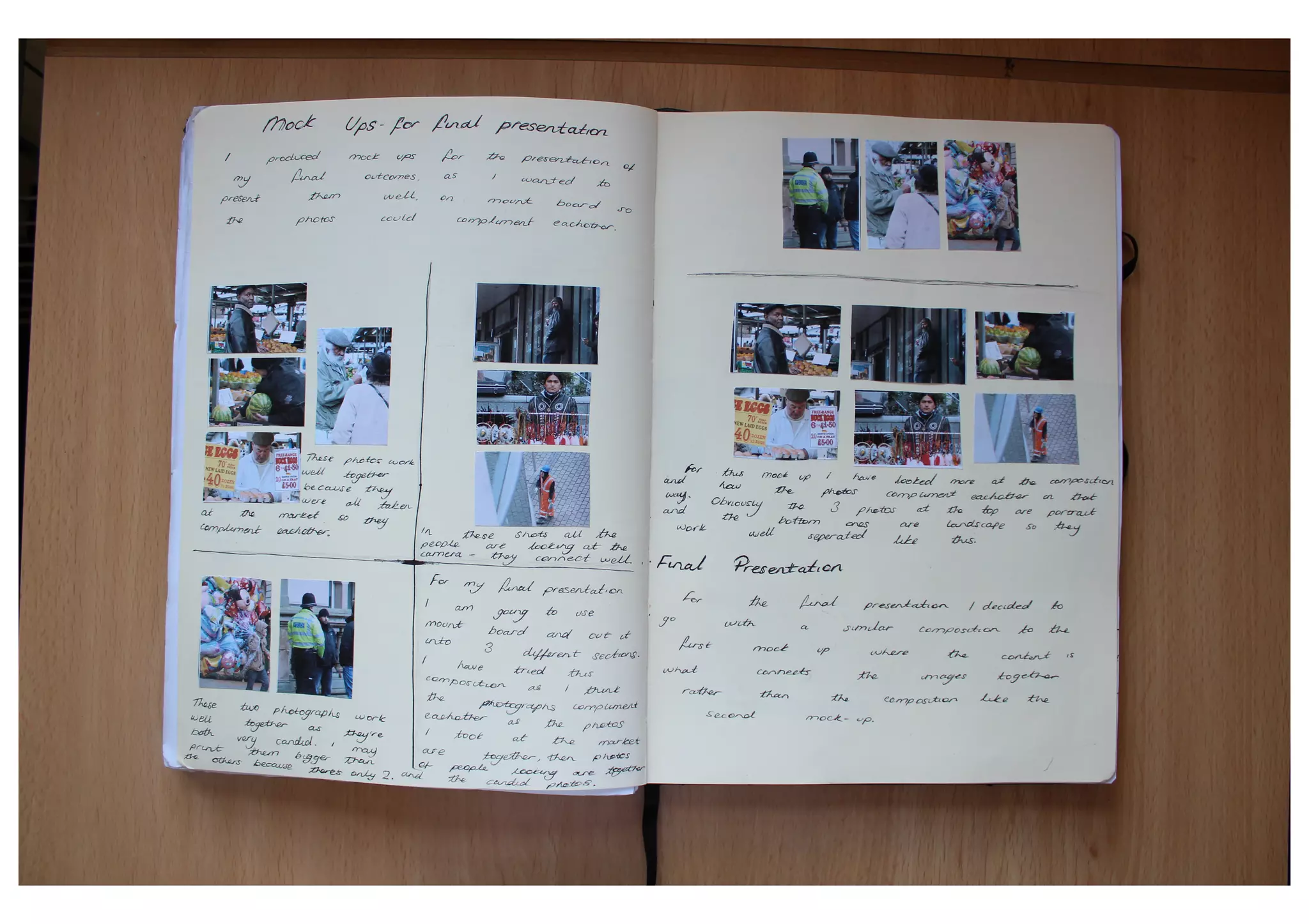 AS Photography Art1 Sketchbook Grade B - Amy Brown