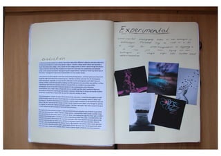 AS Photography Art1 Sketchbook Grade B - Amy Brown