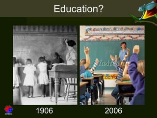Education?




1906                2006
 