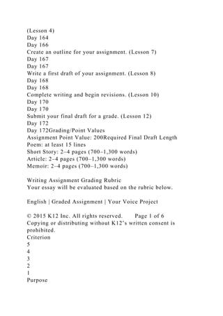 Graded AssignmentYour Voice ProjectThis document provides an.docx