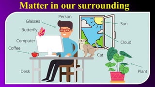 Matter in our surrounding
 