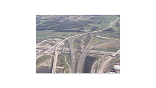 Grade separated intersections in transportation engineering