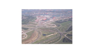 Grade separated intersections in transportation engineering