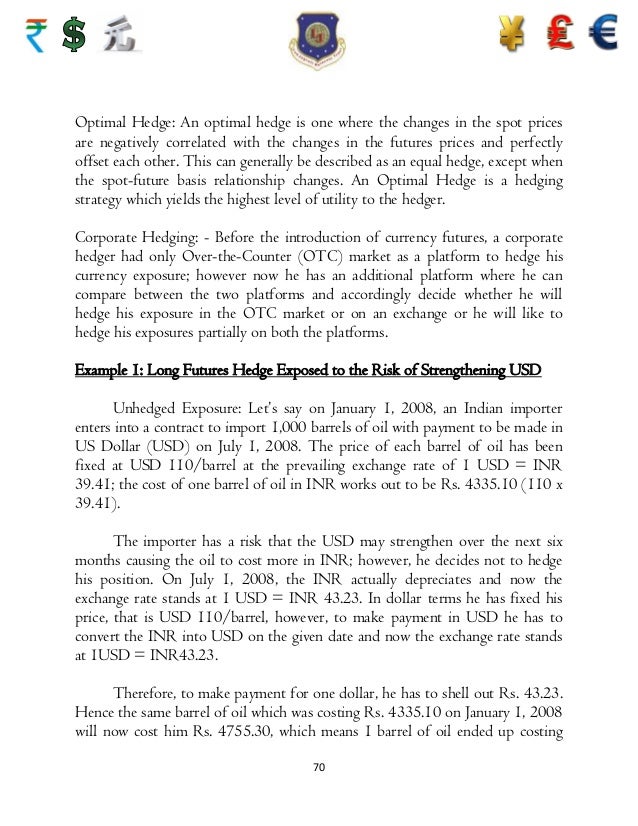 Corporate forex hedging