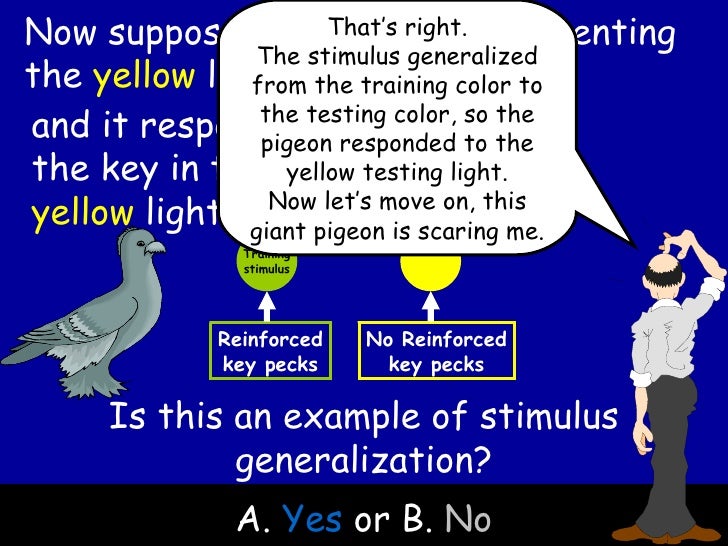 stimulus generalization stimulus generalization