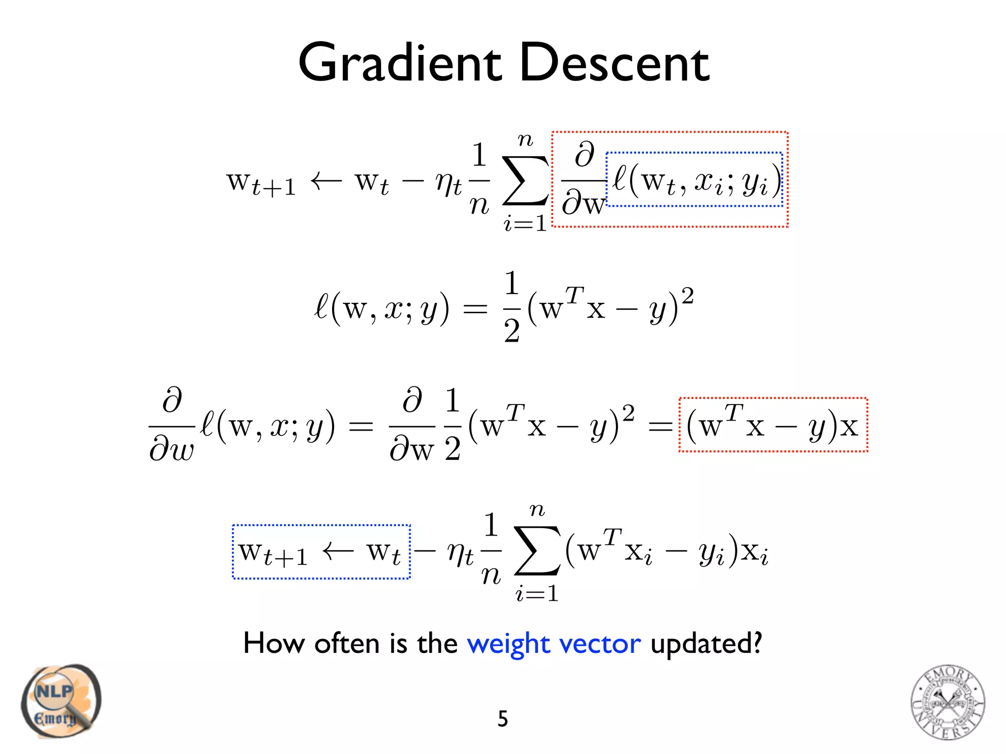 CS571: Gradient Descent | PDF