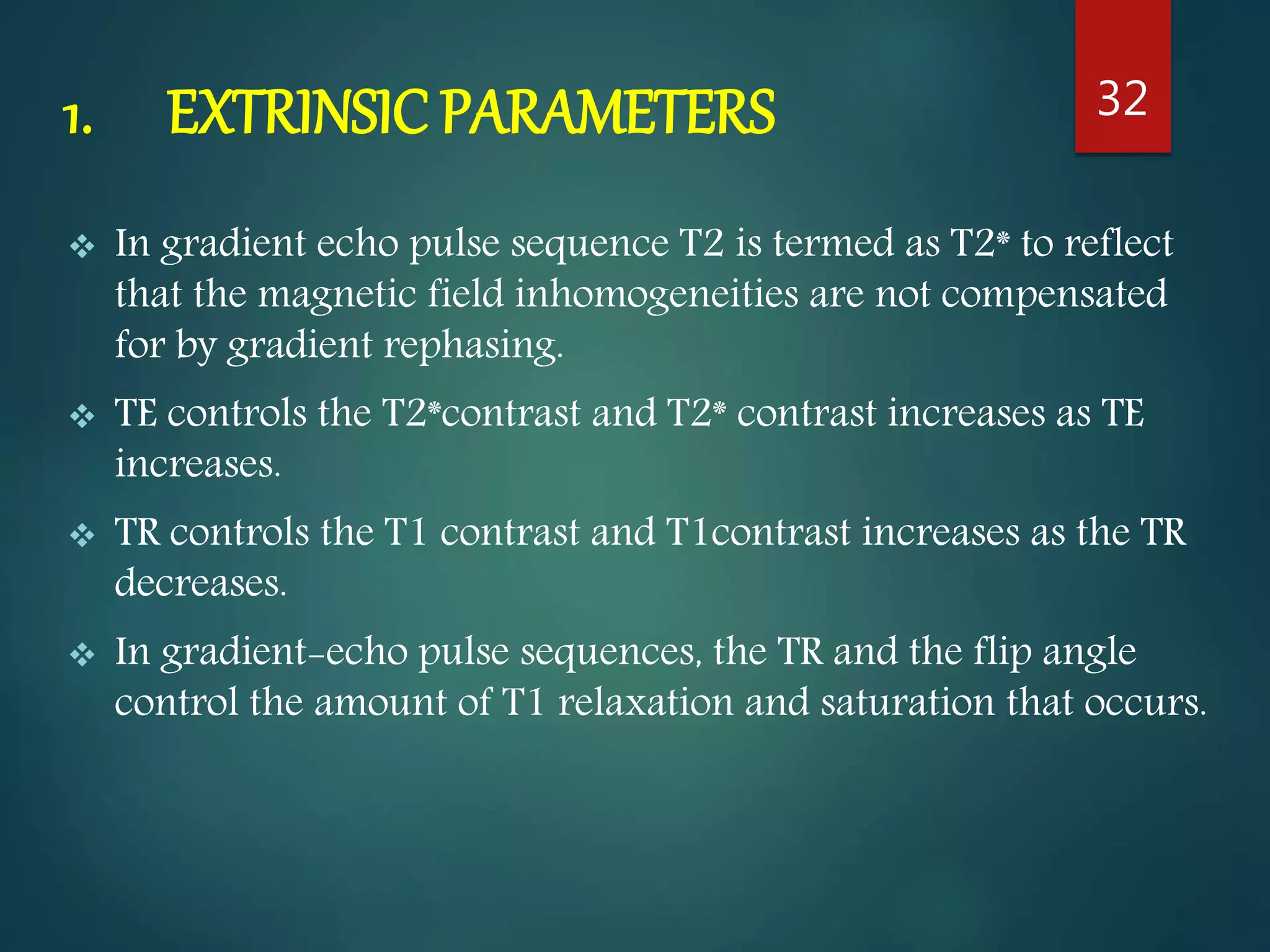 Gradient echo pulse sequence swastik | PPTX