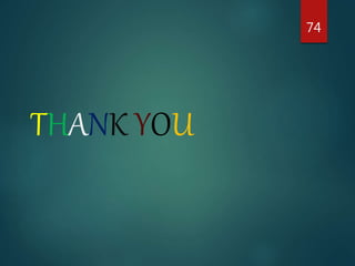 THANK YOU
74
 