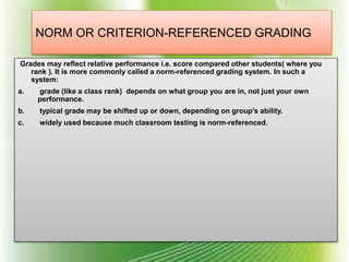 Grading and reporting By: leo domondon | PPTX