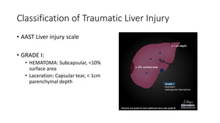 Grading of liver and kidney injuries | PPTX