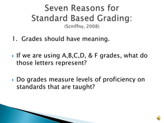 Grading & reporting systems complete presentation | PPTX