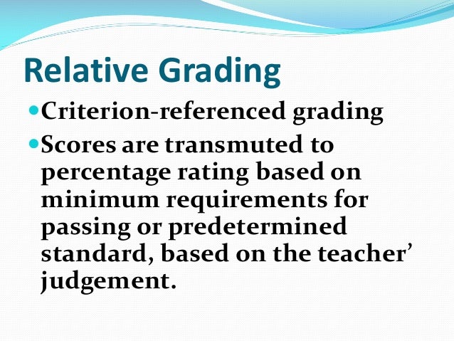 grading students test score grading percentages for teachers