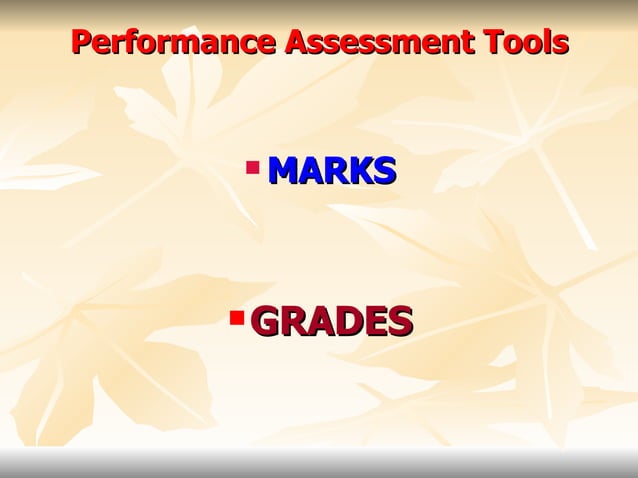 Grading system in higher education courses | PPT