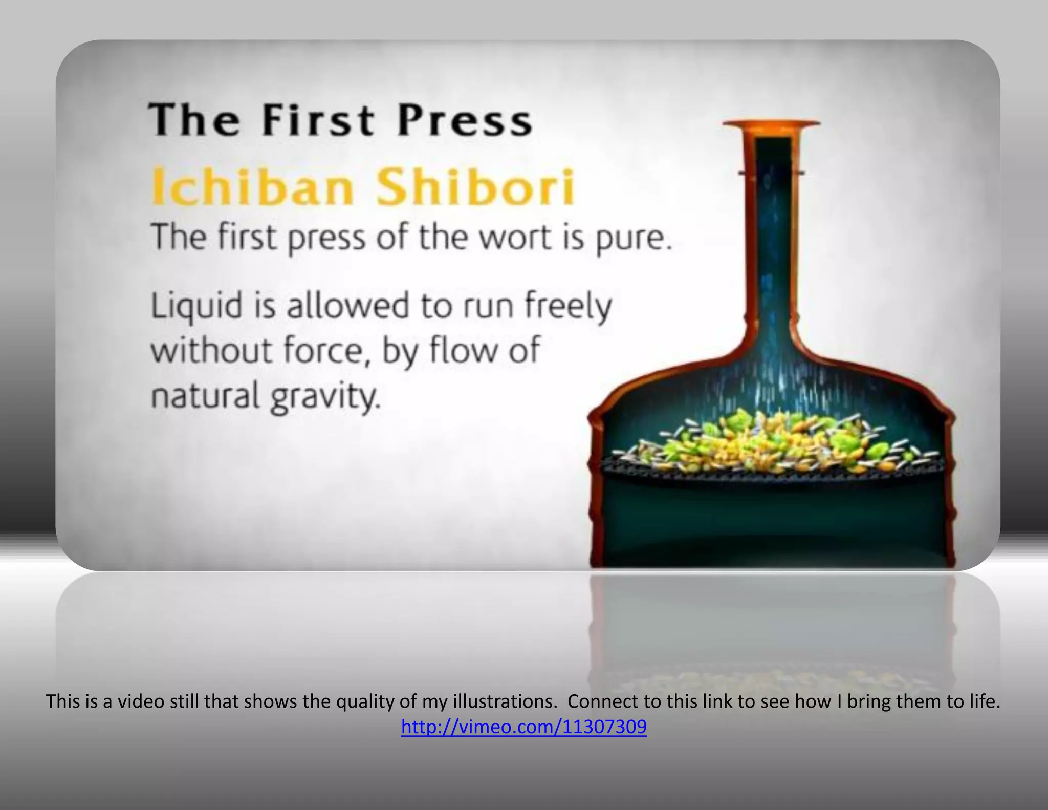 This is a video still that shows the quality of my illustrations. Connect to this link to see how I bring them to life.
                                             http://vimeo.com/11307309
 