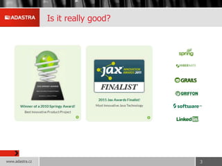 Is it really good?
www.adastra.cz 3
 