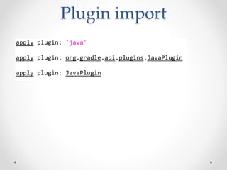 Plugin import 
 