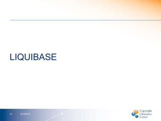Database Migrations with Gradle and Liquibase | PPTX