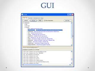 GUI
 