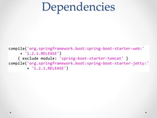 Dependencies
 