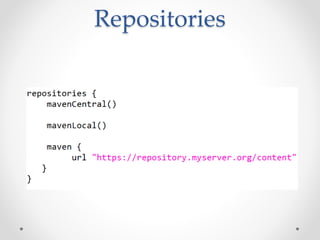Repositories
 