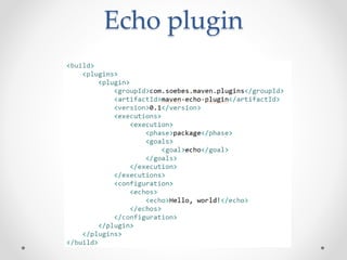 Echo plugin
 
