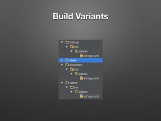 Build Variants
 