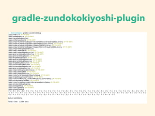 gradle-zundokokiyoshi-plugin
 