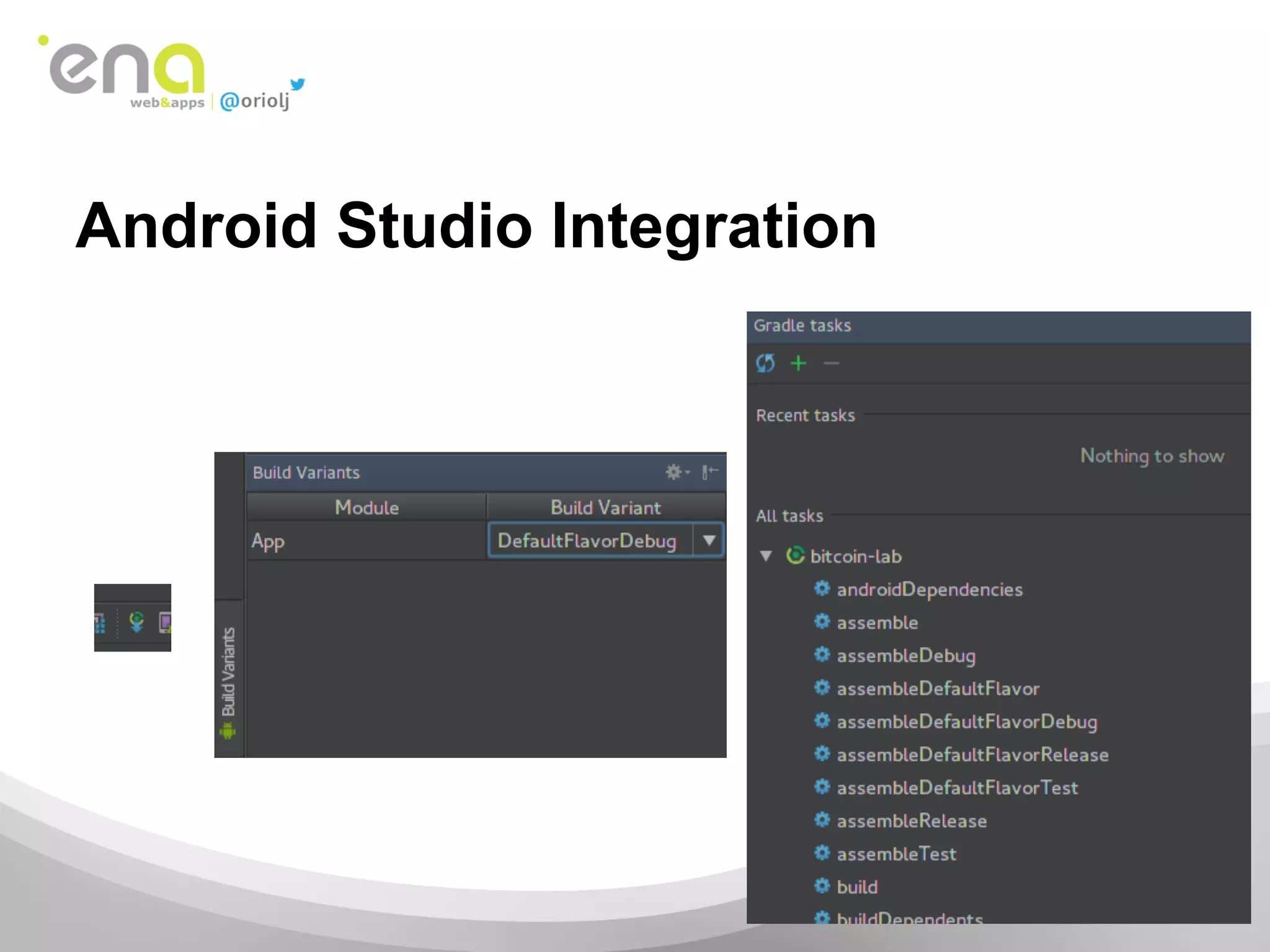 Android Studio Integration

 