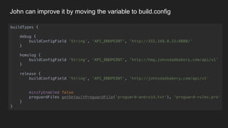 John can improve it by moving the variable to build.config
build.gradle
 