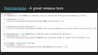 Retrolambda - A great release task
 