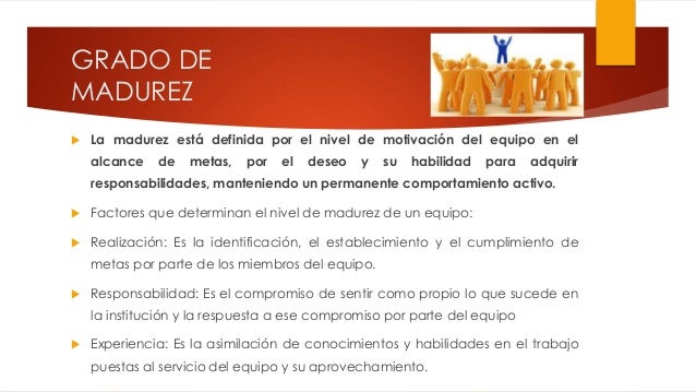 Grado de-madurez-y-pertenencia-en-un-equipo