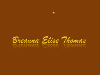 Breanna Elise Thomas 