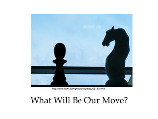 http://www.flickr.com/photos/cogdog/2551375149/




What Will Be Our Move?
 