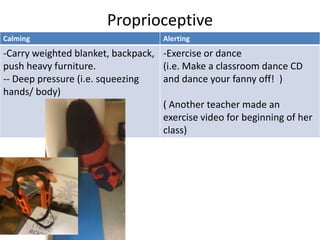 Proprioceptive