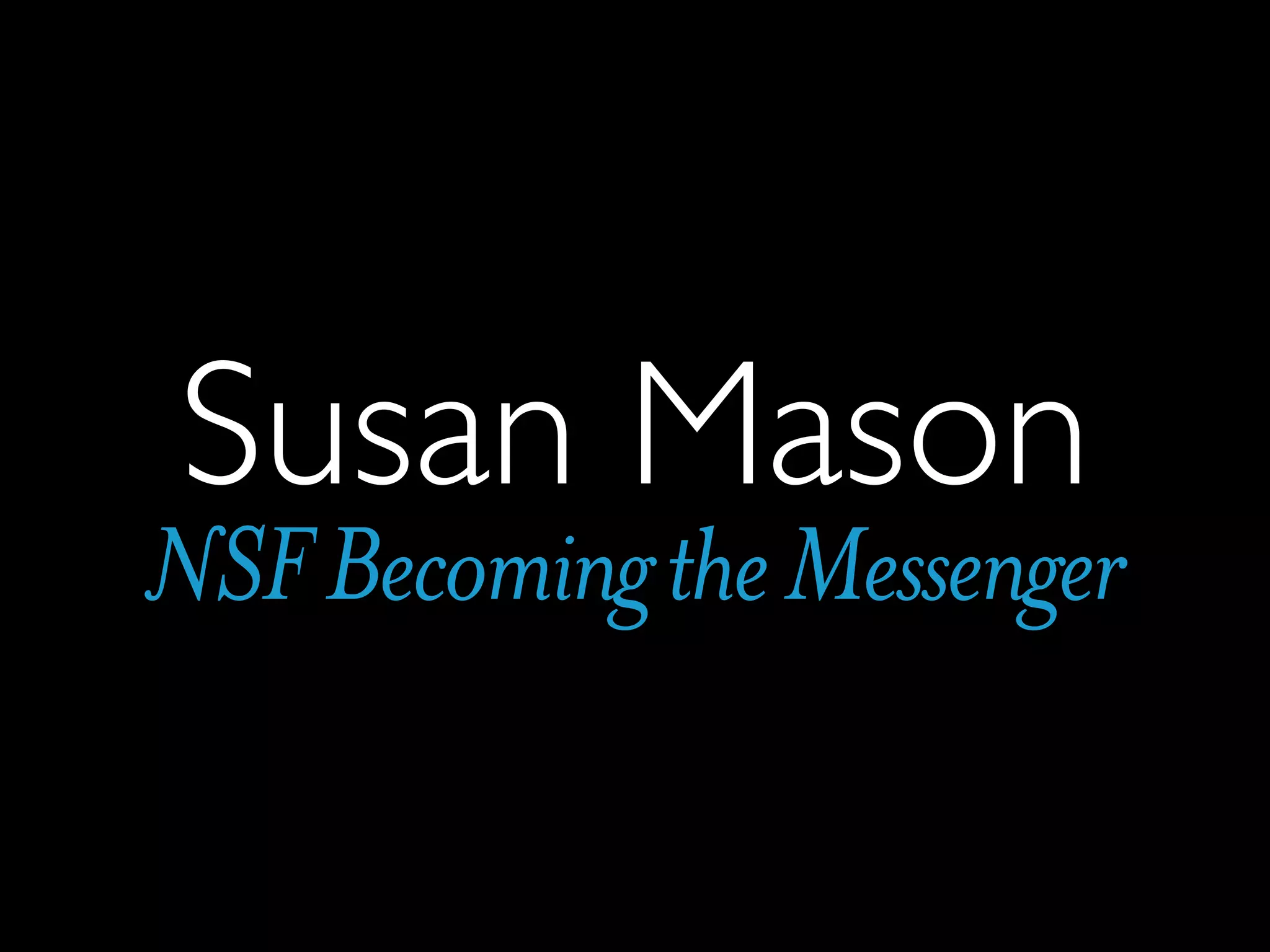 Trish Labosky
NIH “BEST” Program

 