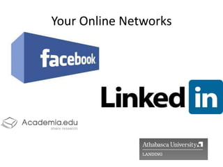 Your Online Networks
 