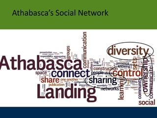 Athabasca’s Social Network
 