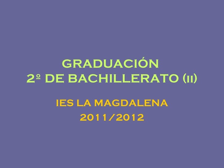 Graduación