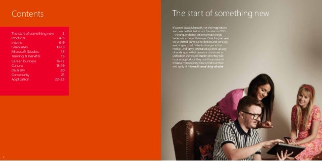 microsoft 2014 graduate brochure